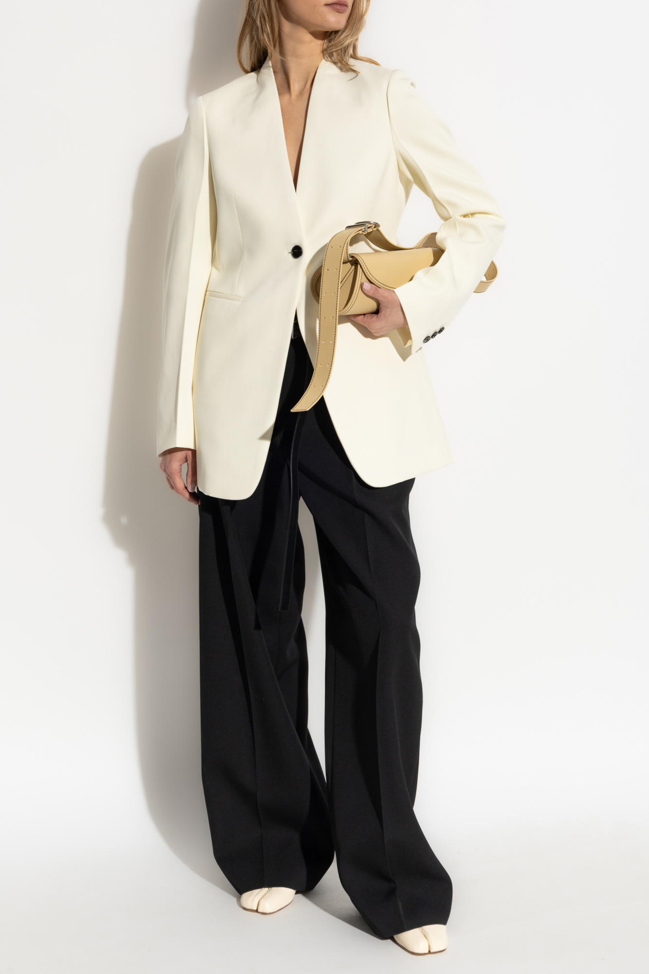 ジャケット JIL SANDER CREAM WOOL BLAZER Cream Wool blazer JIL SANDER - Vitkac AS